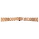 Bratara ceas, otel inoxidabil, auriu, placare IPGold, 20 mm, 186-200