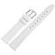 Curea ceas, piele naturala, alb, 16 mm, 52-160