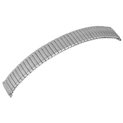 Bratara elastica din otel inoxidabil, argintie, flexibila, 16 mm - 23 mm