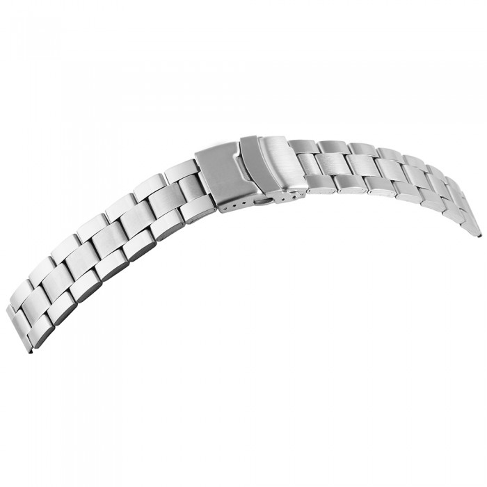 Bratara ceas, otel inoxidabil, argintiu, 22 mm, 229-220
